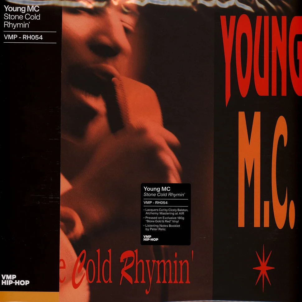 Young MC – Stone Cold Rhymin VMP Vinyl Me Please Stone Gold Red Colored Vinyl purchases LP