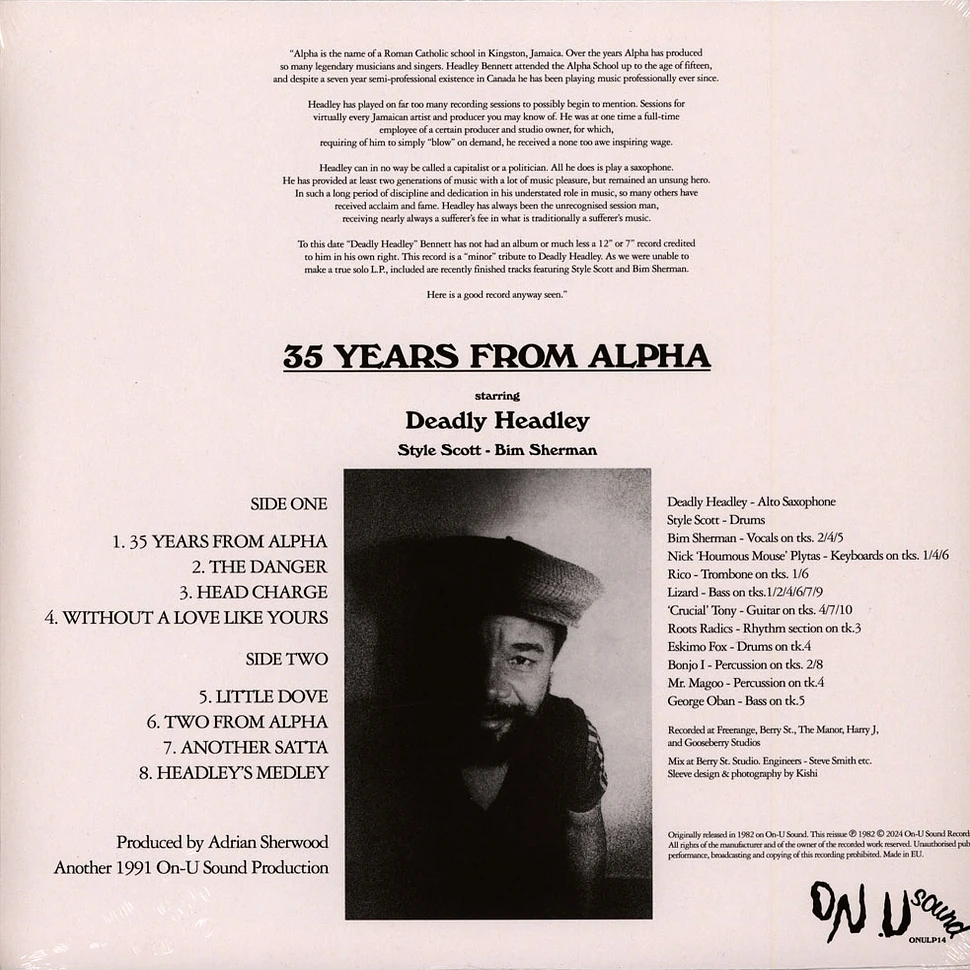 Deadly Headley Bennett - 35 Years From Alpha