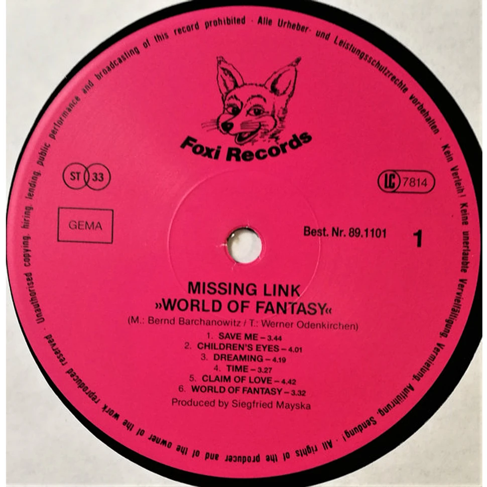 Missing Link - World Of Fantasy