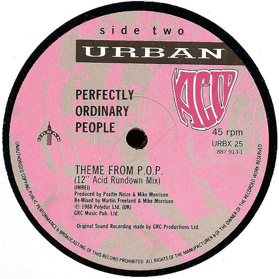 Perfectly Ordinary People - Theme From P.O.P. (Club Re-mix)