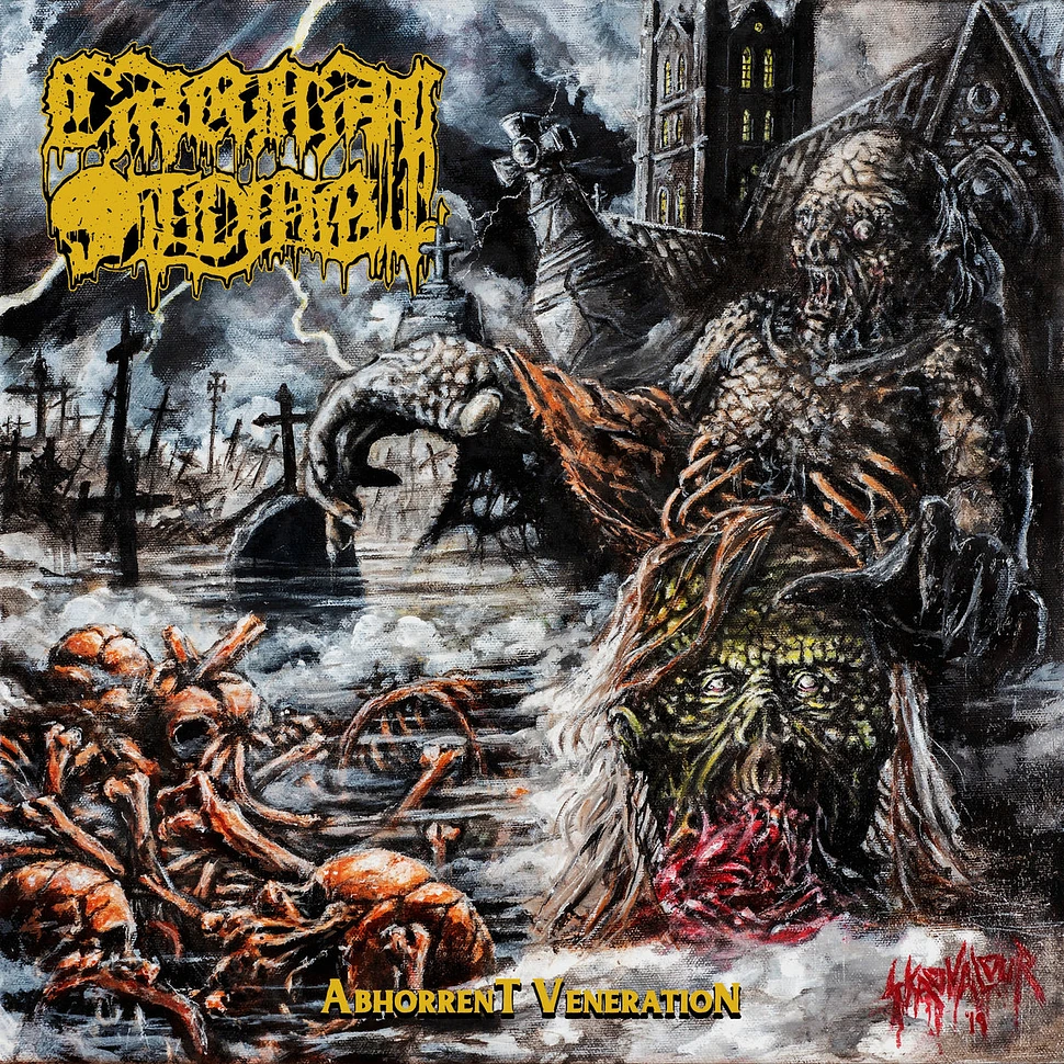 Carnal Tomb - Abhorrent Veneration Splatter Vinyl Edition