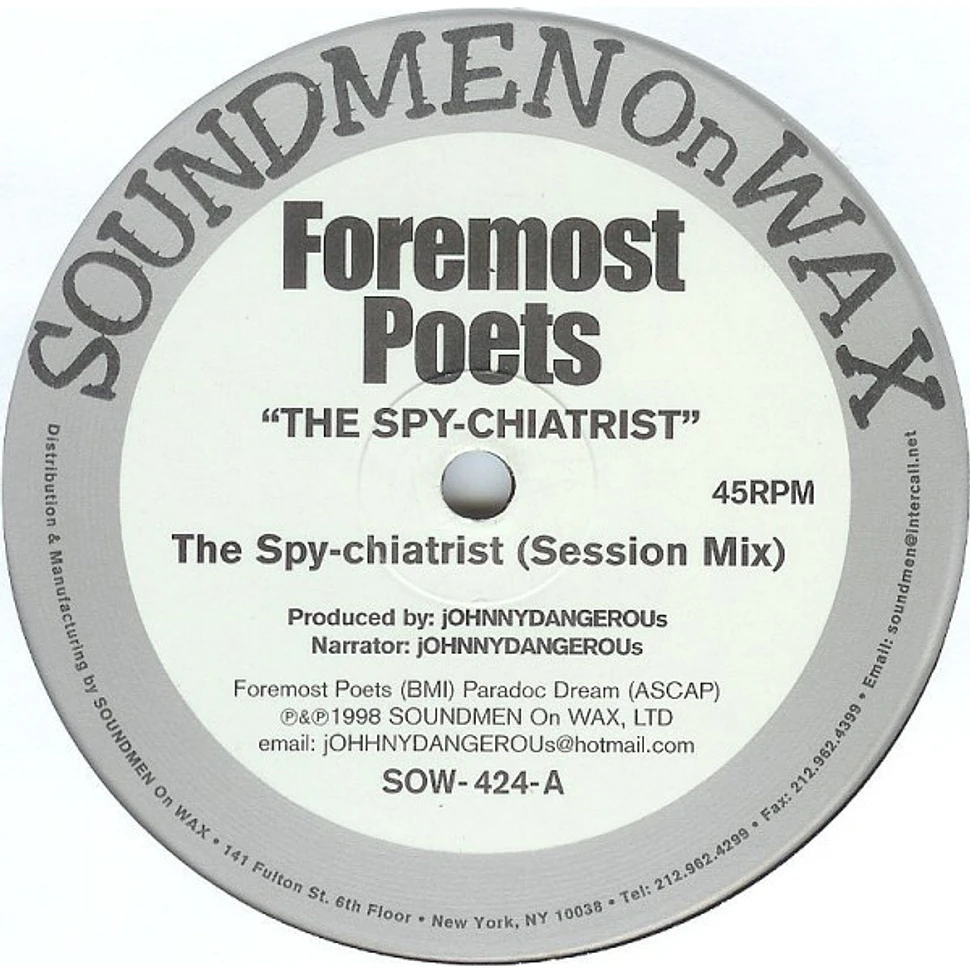 Foremost Poets - The Spy-Chiatrist