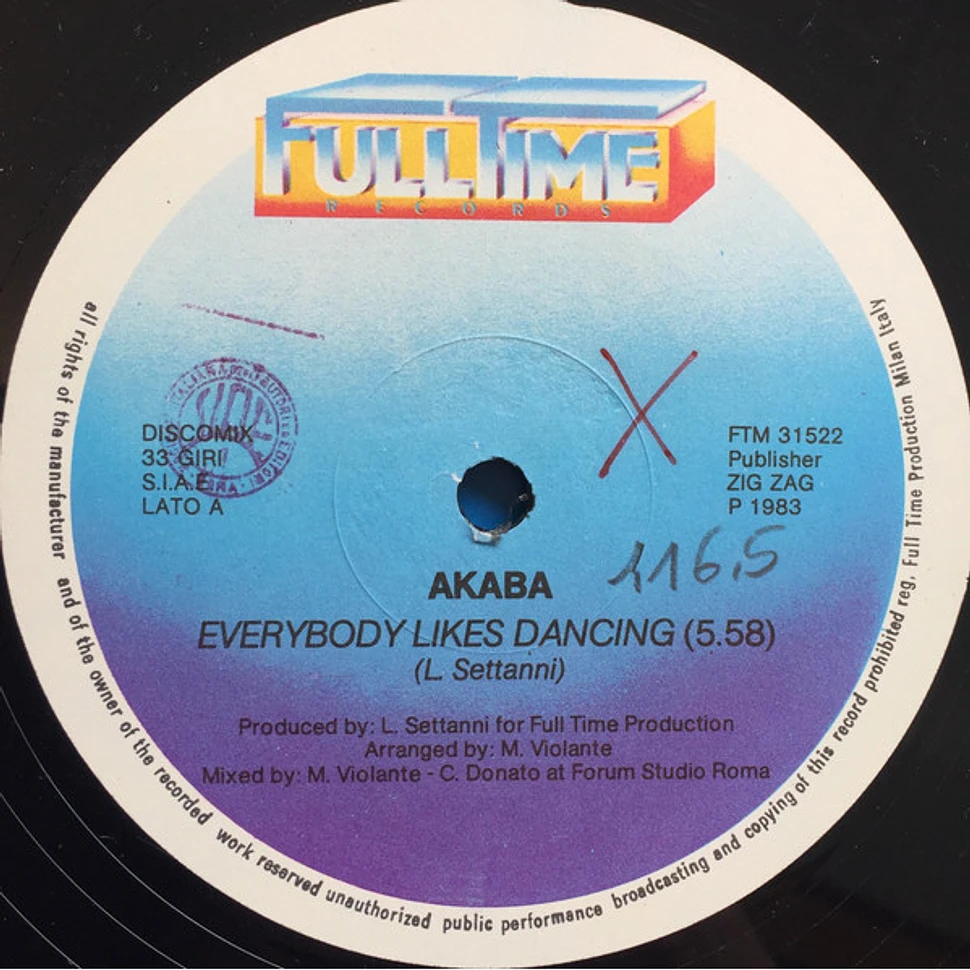 Akaba - Everybody Likes Dancing