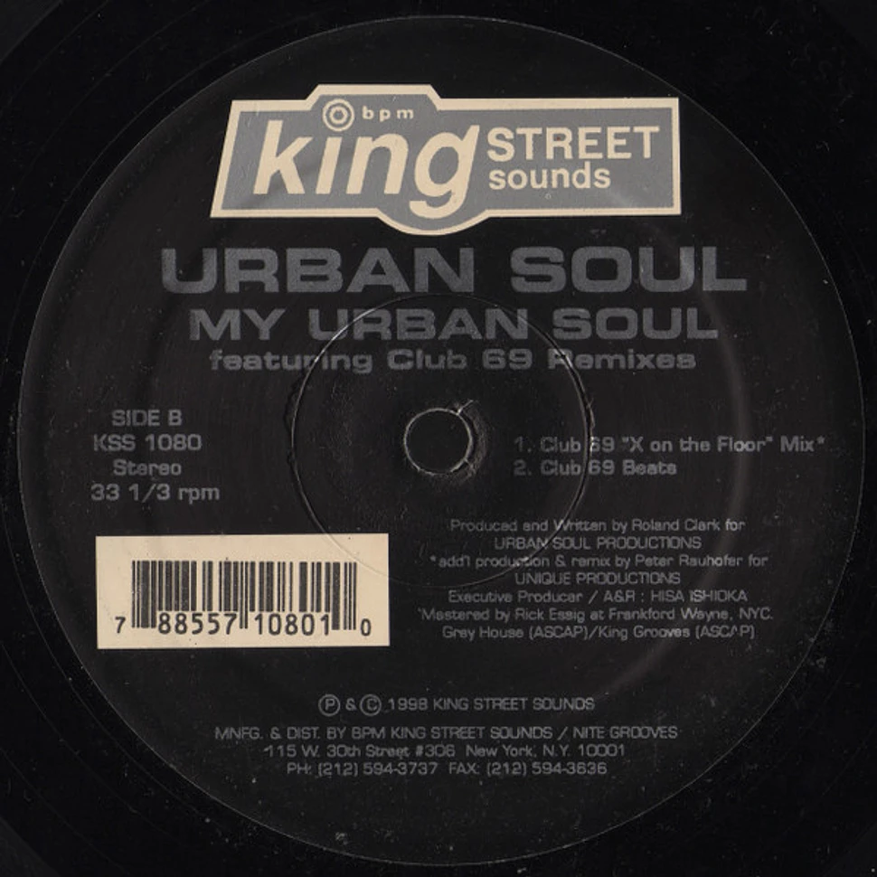 Urban Soul - My Urban Soul (Club 69 Remixes)