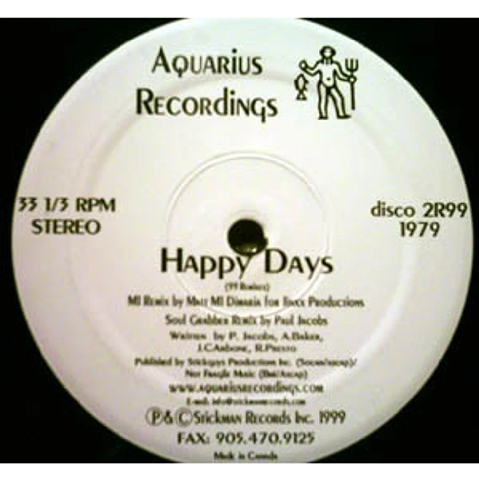 Paul Jacobs - Happy Days (99 Remixes)