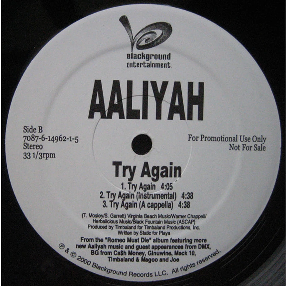 Aaliyah - Try Again