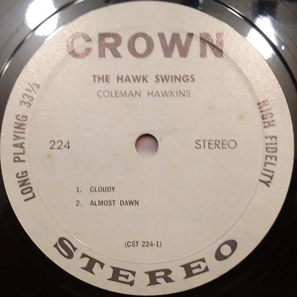 Coleman Hawkins - The Hawk Swings