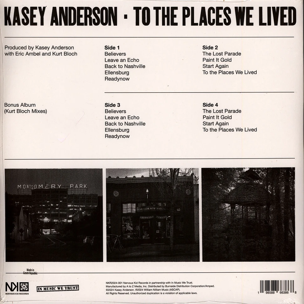 Kasey Anderson - To The Places We Lived