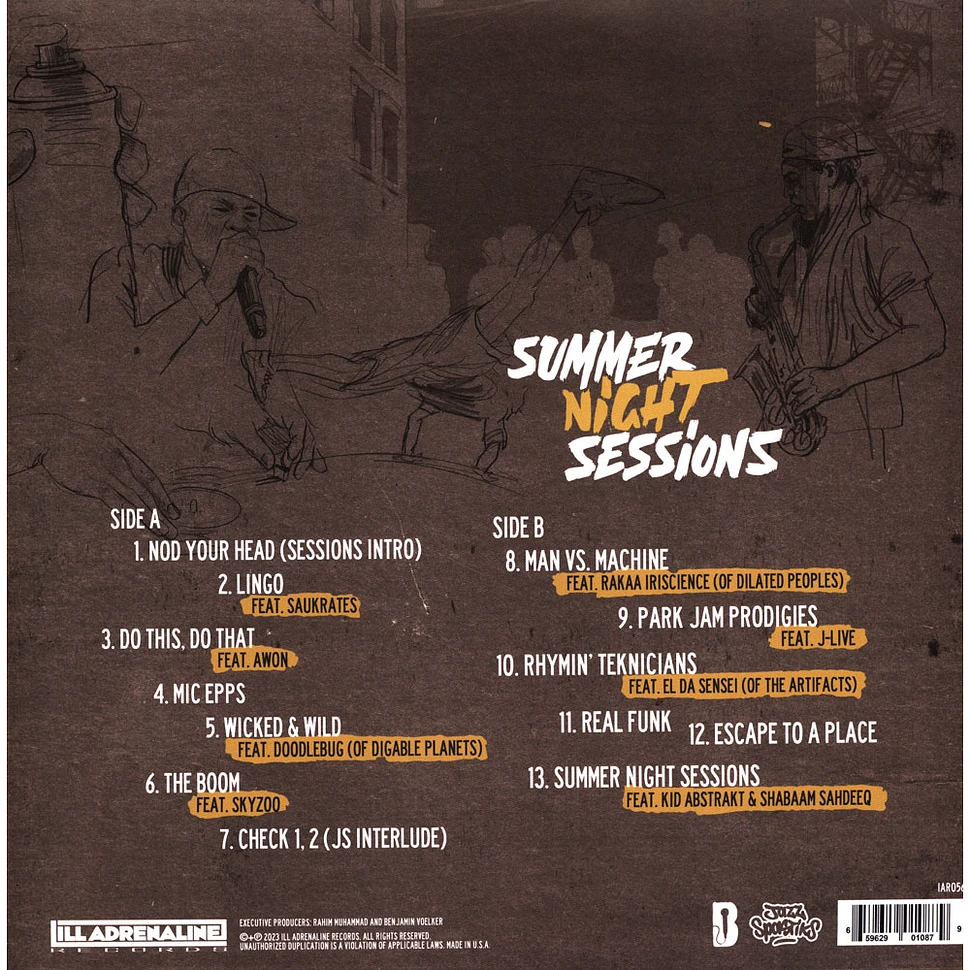 Beneficence & Jazz Spastiks - Summer Night Sessions