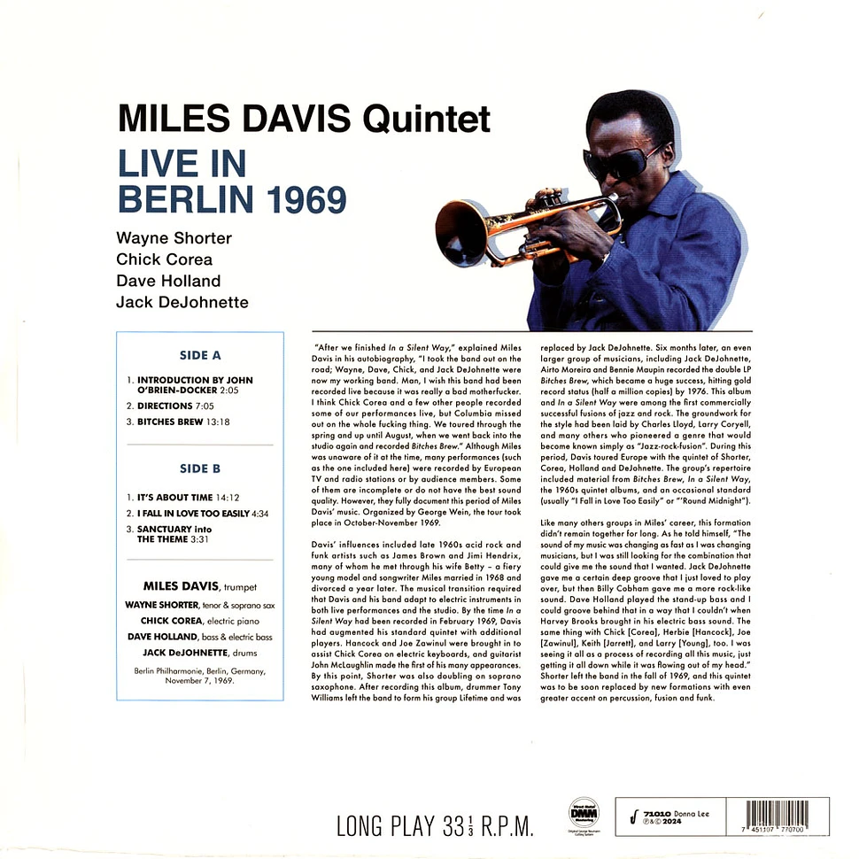 Miles Davis Quintet - Live In Berlin 1969