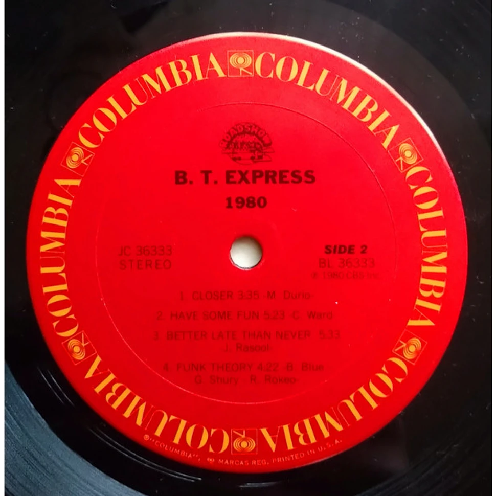 B.T. Express - 1980