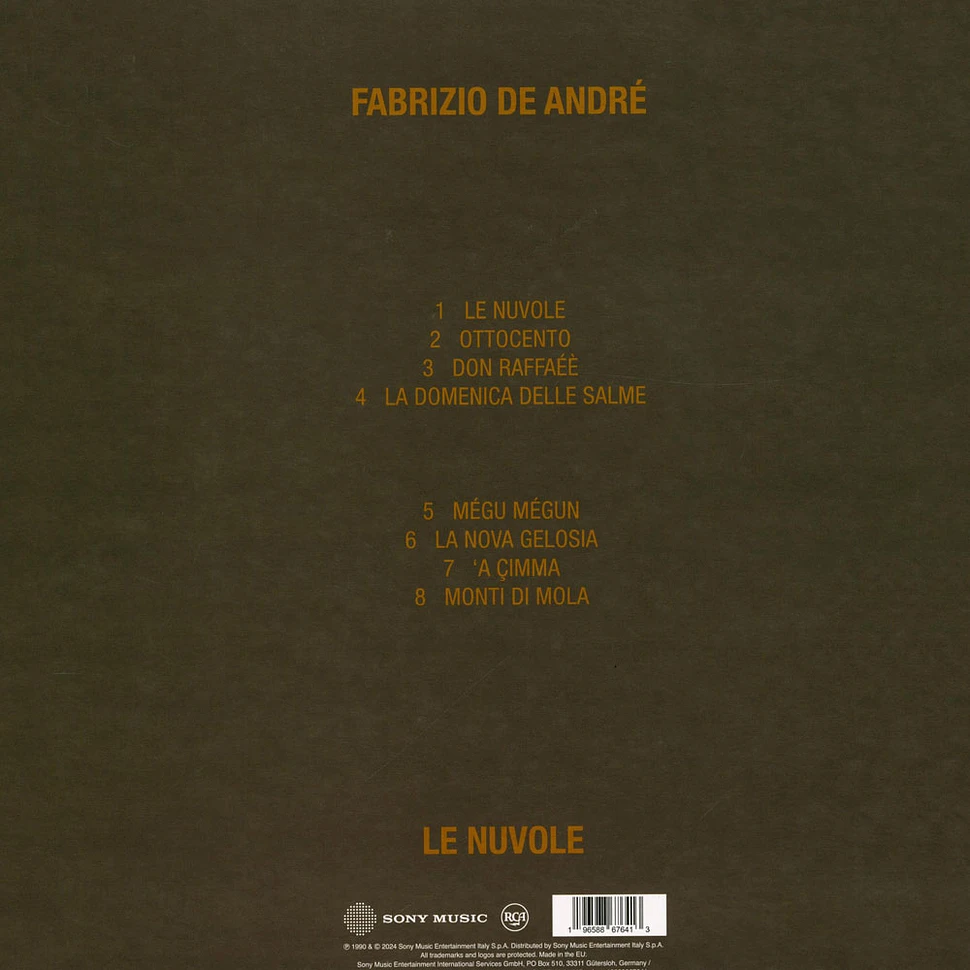 Fabrizio De Andre' - Le Nuvole Black Vinyl Edition