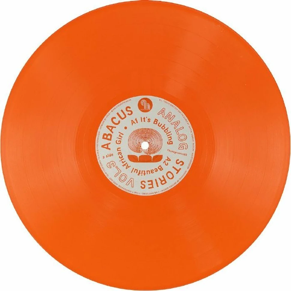 Abacus - Analog Stories Volume 3 Orange Vinyl Edtion