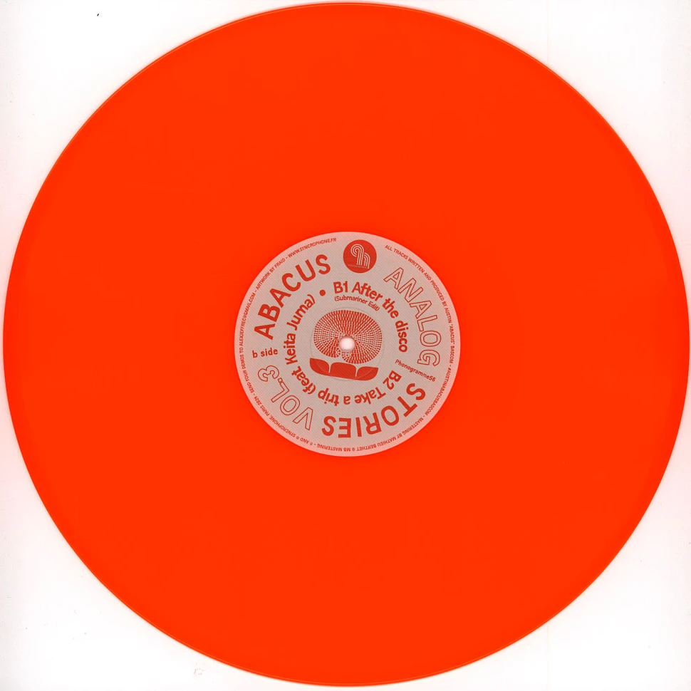 Abacus - Analog Stories Volume 3 Orange Vinyl Edtion