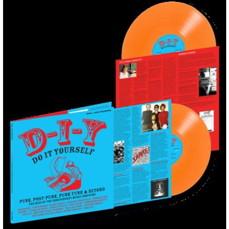 Soul Jazz Records presents - D-I-Y: Do It Yourself Orange Vinyl Edition