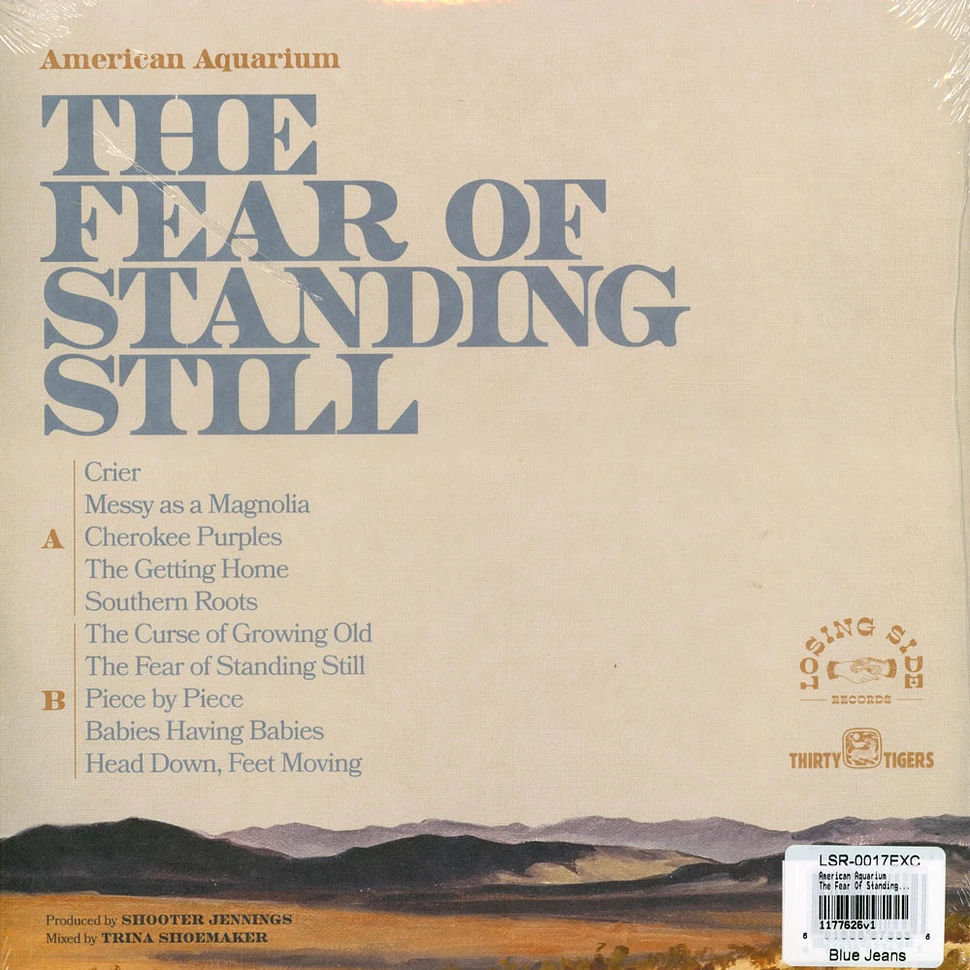 American Aquarium - The Fear Of Standing Still (Blue)