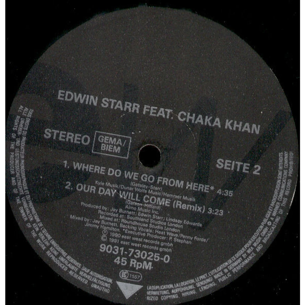 Edwin Starr Featuring Chaka Khan - Our Day Will Come