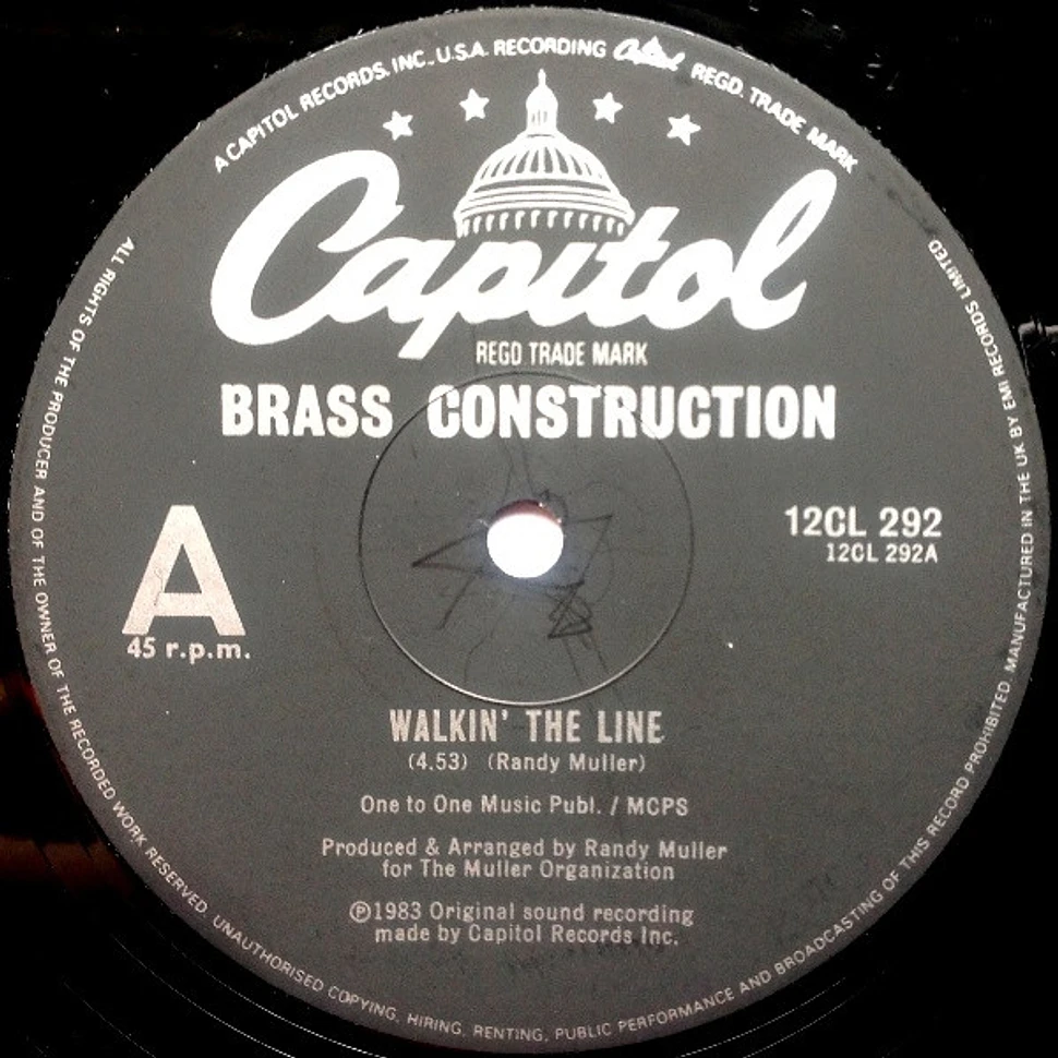 Brass Construction - Walkin' The Line