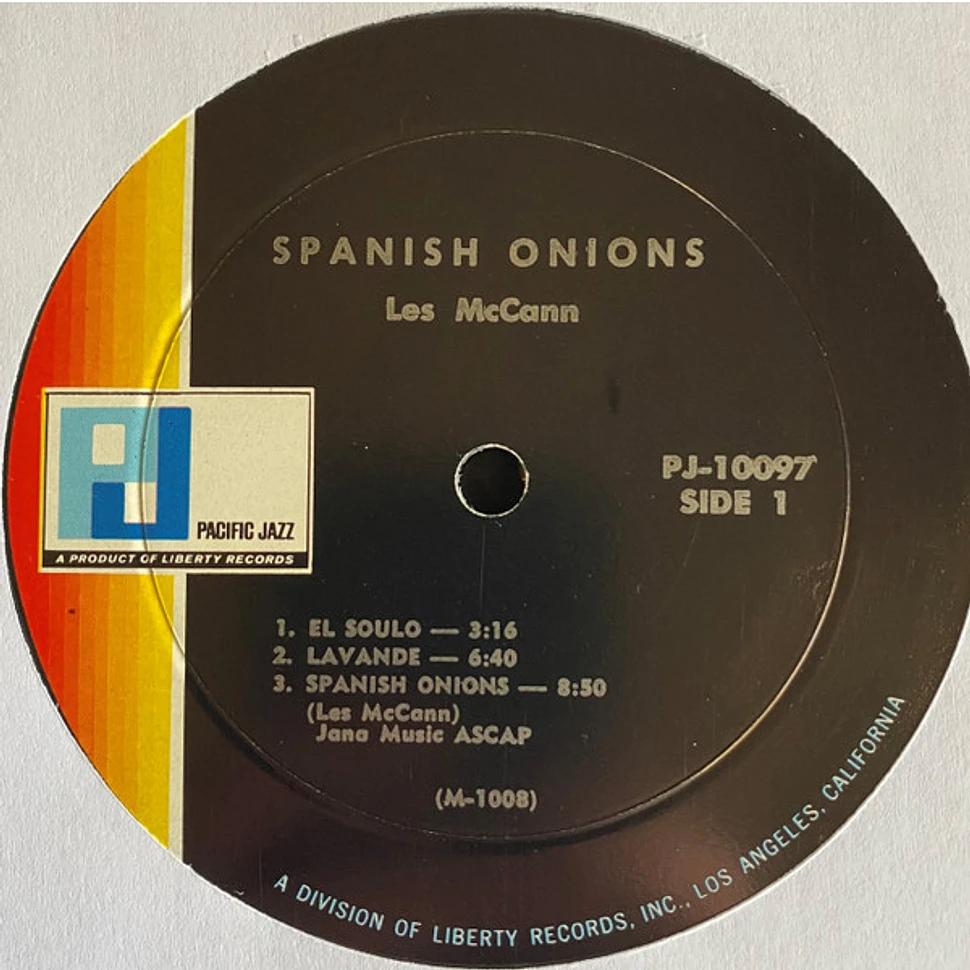 Les McCann - Spanish Onions