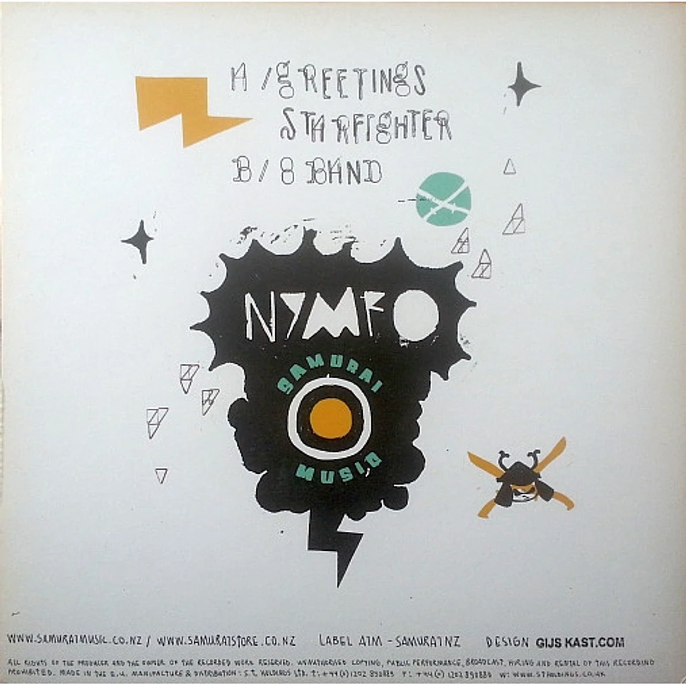 Nymfo - Greetings Starfighter / 8 Band