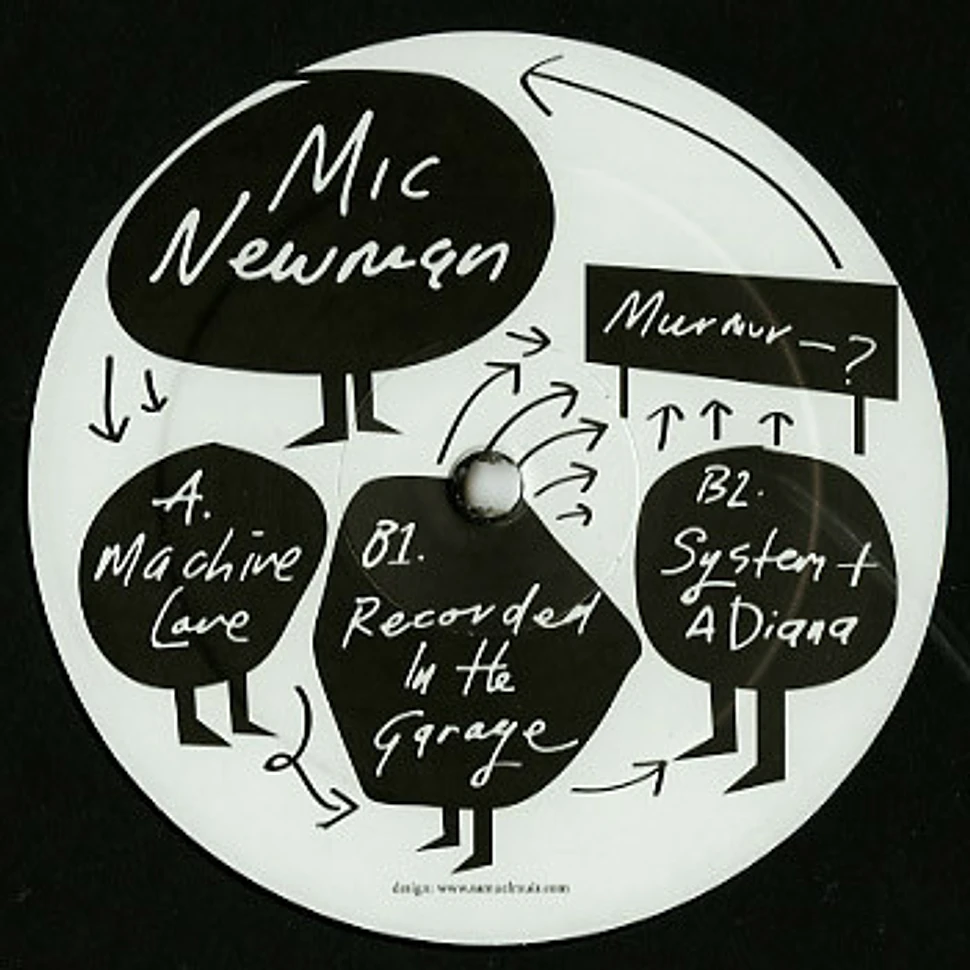 Mic Newman - Machine Love EP