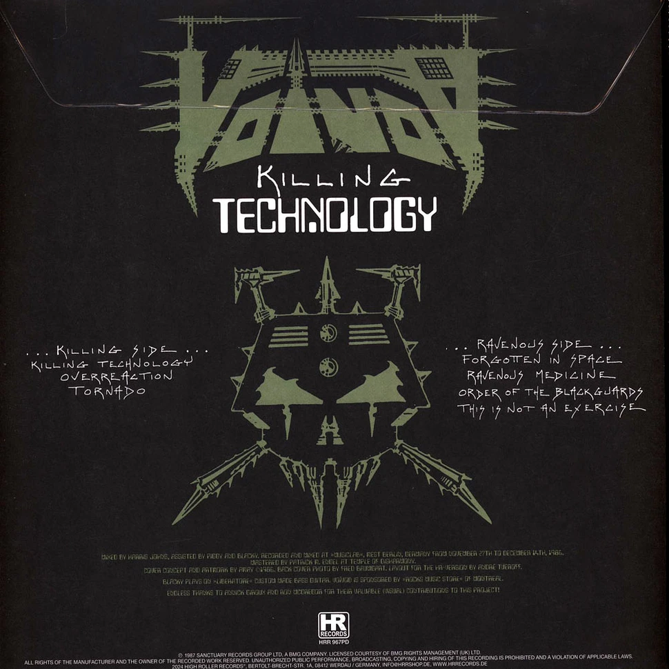 Voivod - Killing Technology Picture Disc Editoin