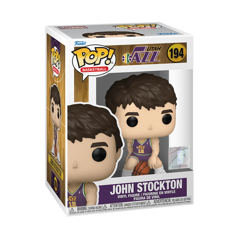 Funko - POP NBA: Jazz - John Stockton (Rookie Season)