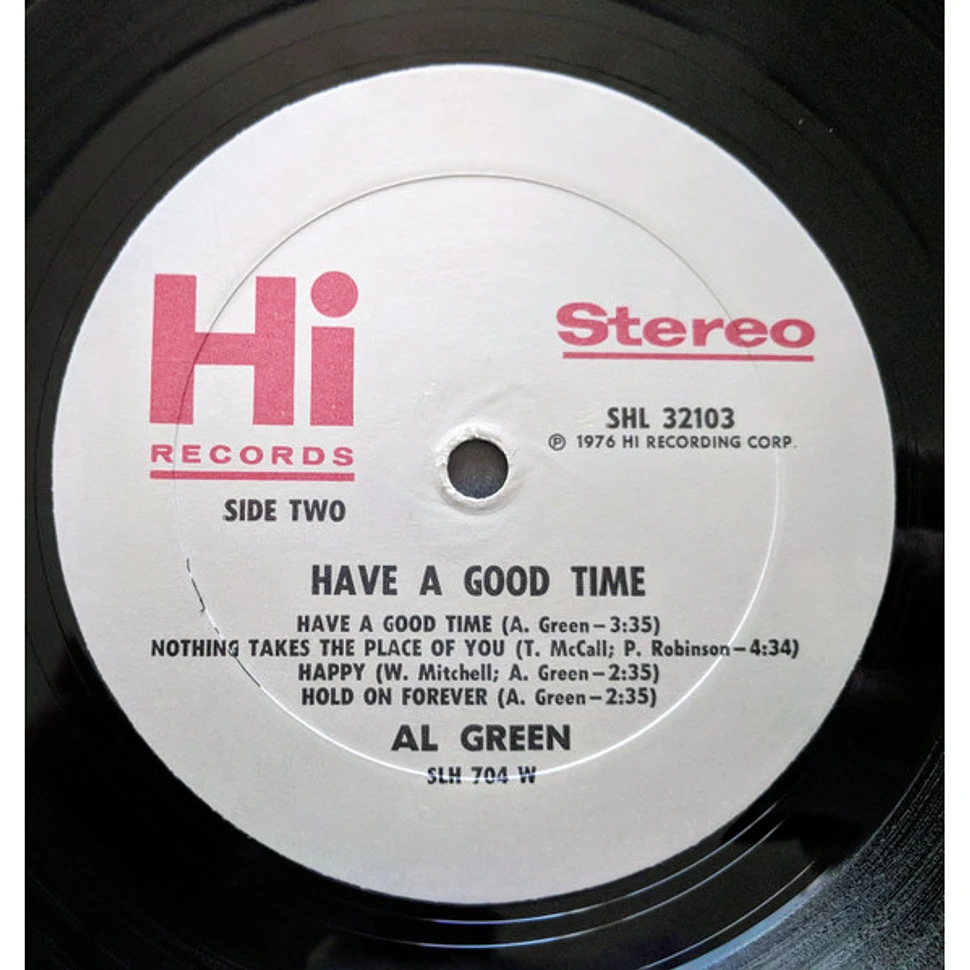 Al Green - Have A Good Time