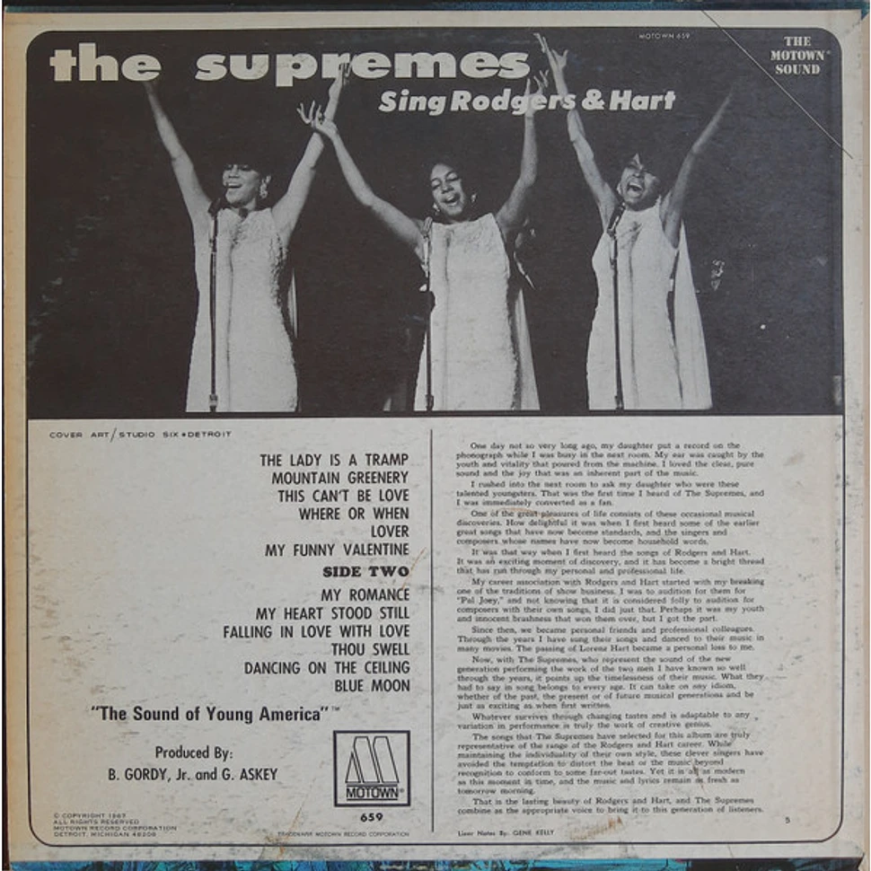 The Supremes - The Supremes Sing Rodgers & Hart