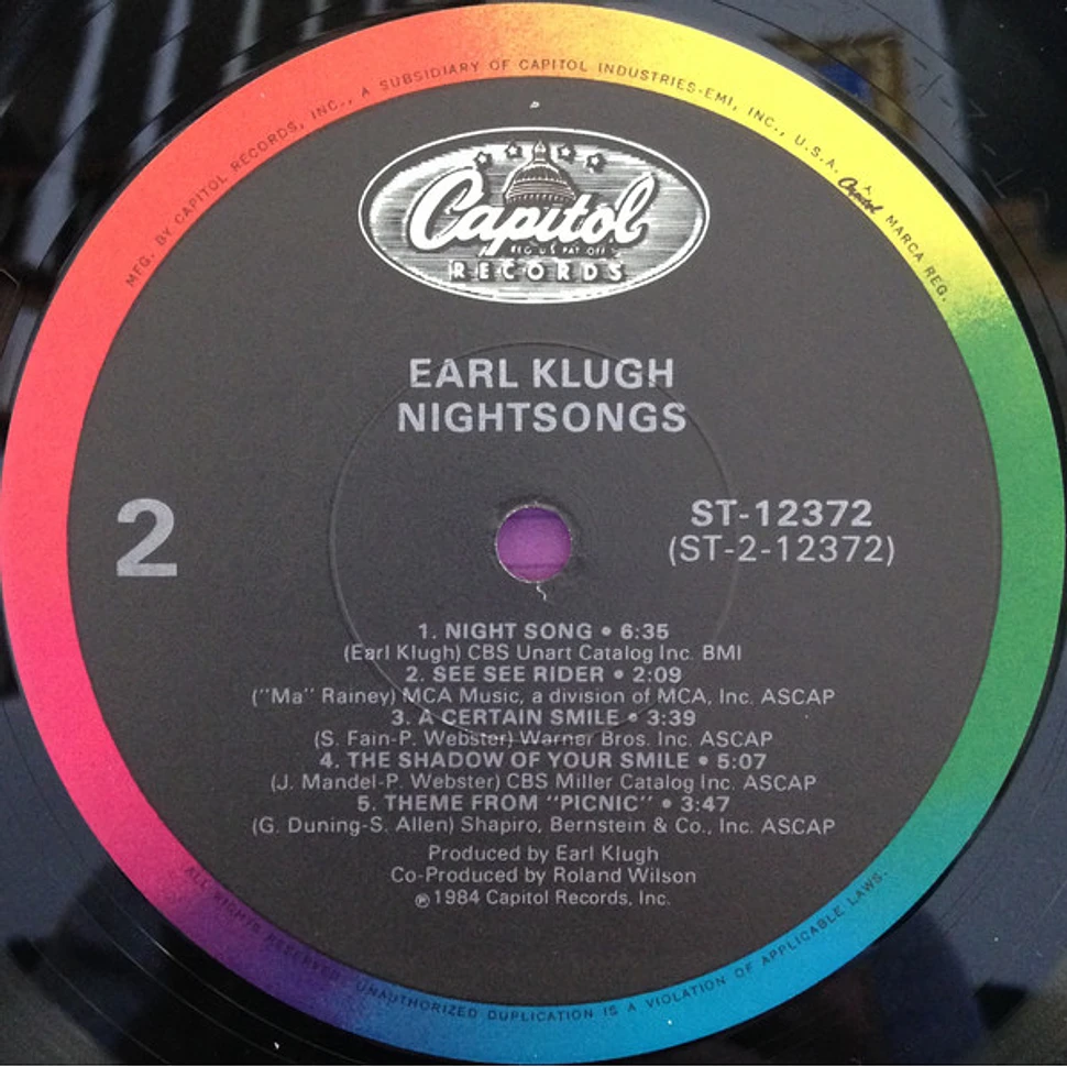 Earl Klugh - Nightsongs