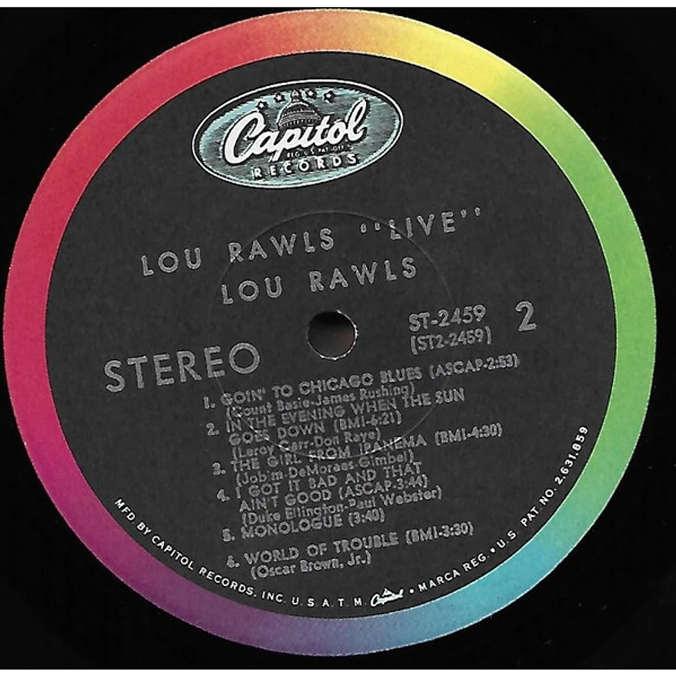 Lou Rawls - Live!