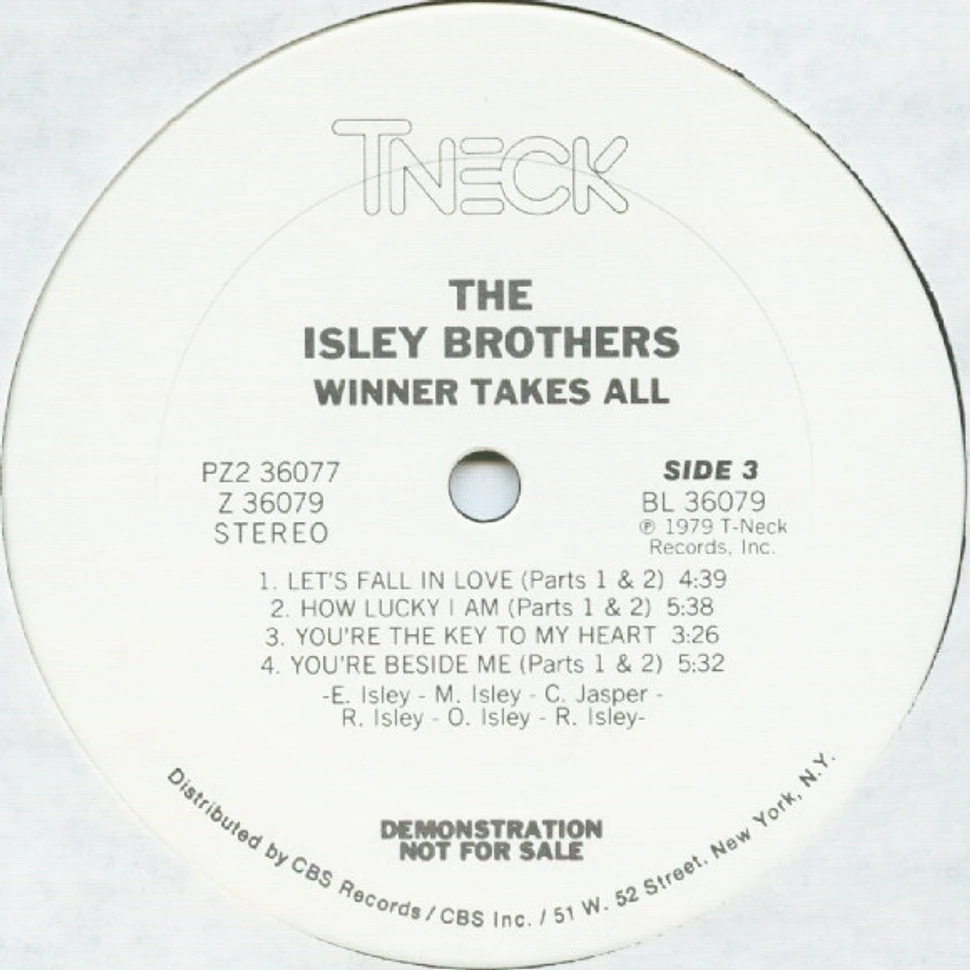 The Isley Brothers - Winner Takes All