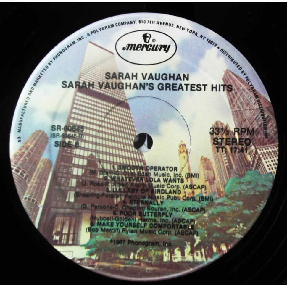 Sarah Vaughan - Sarah Vaughan's Golden Hits