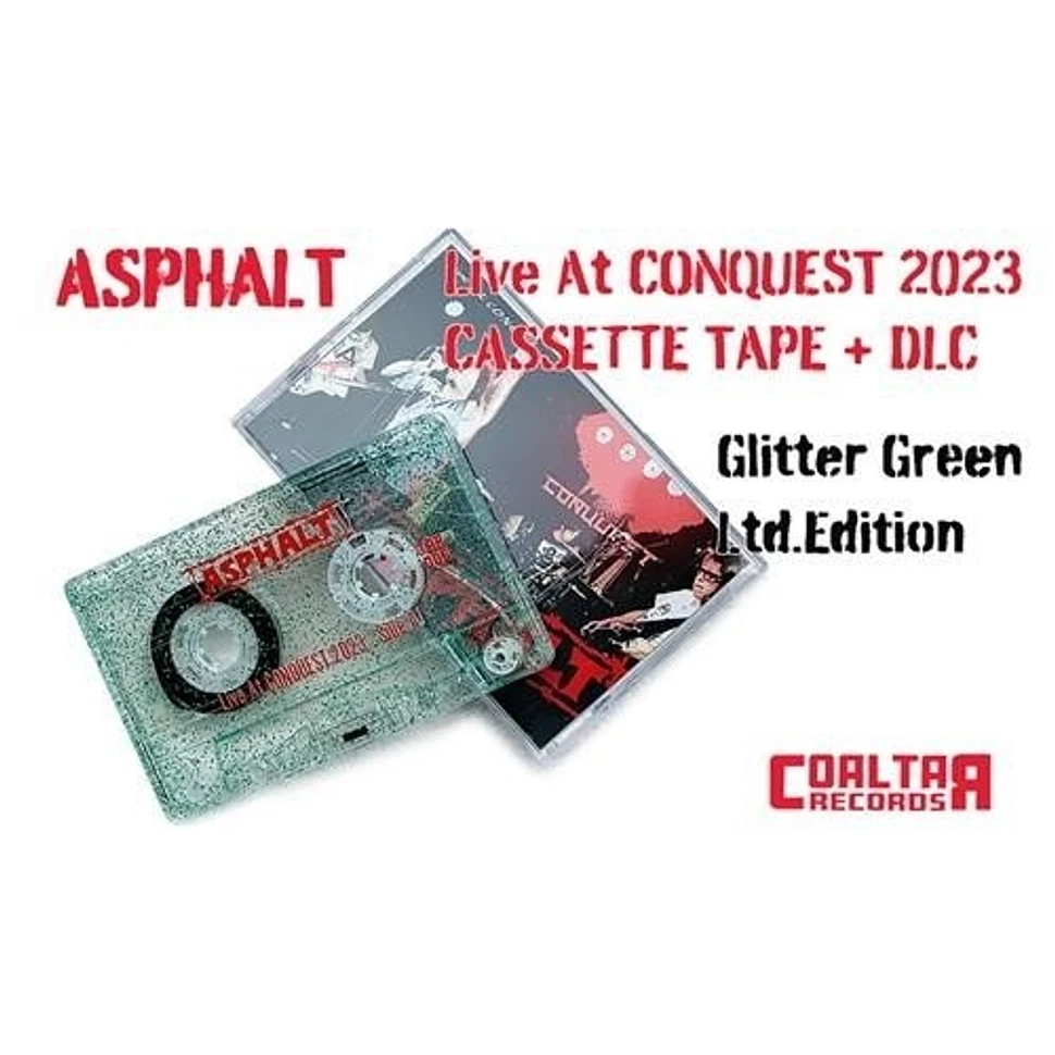 Asphalt - Live At Conquest 2023 Glitter Green Tape Edition