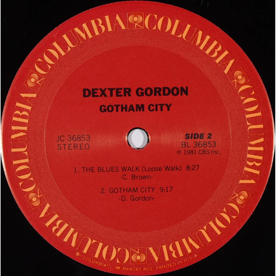 Dexter Gordon - Gotham City