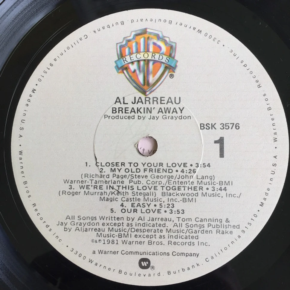 Al Jarreau - Breakin' Away