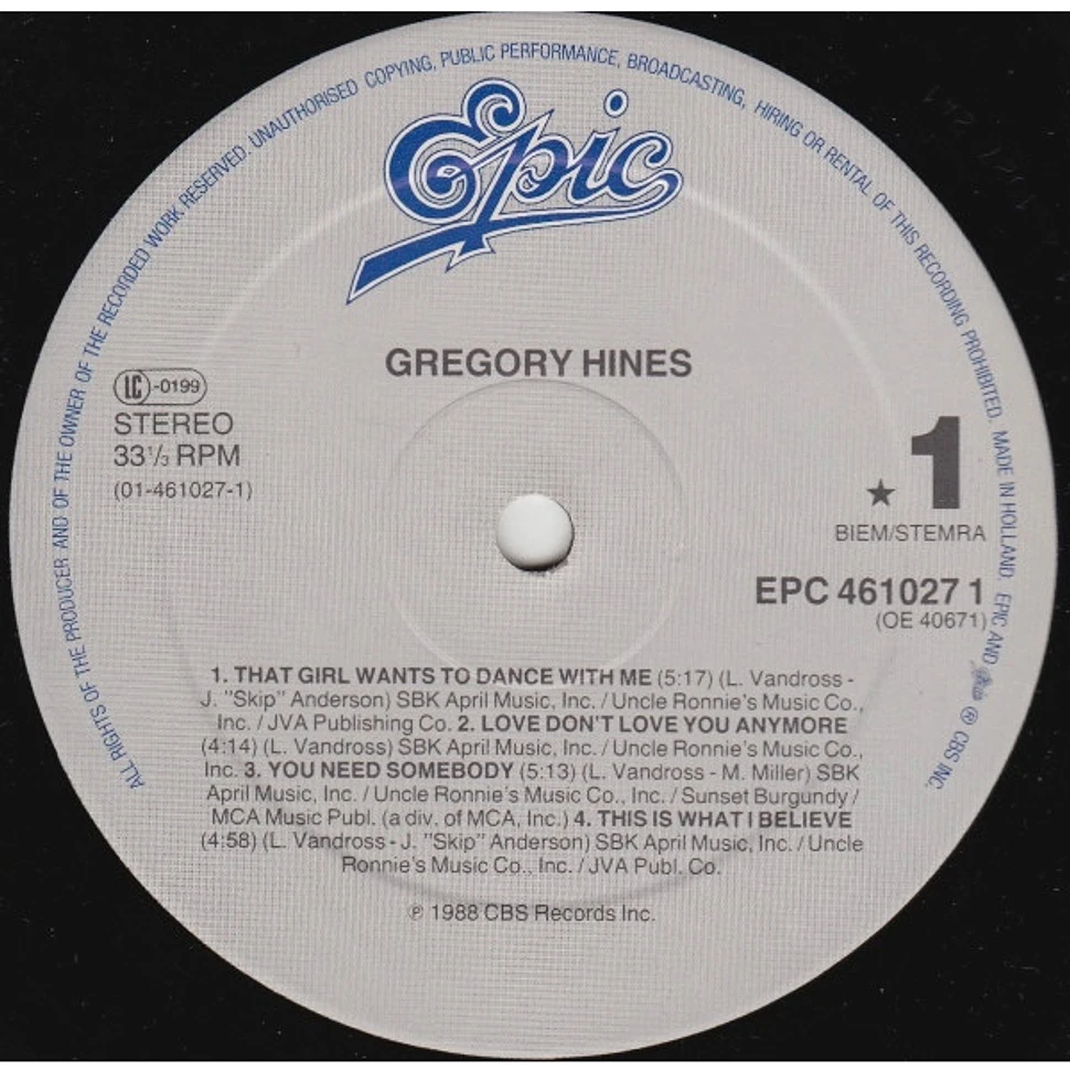 Gregory Hines - Gregory Hines