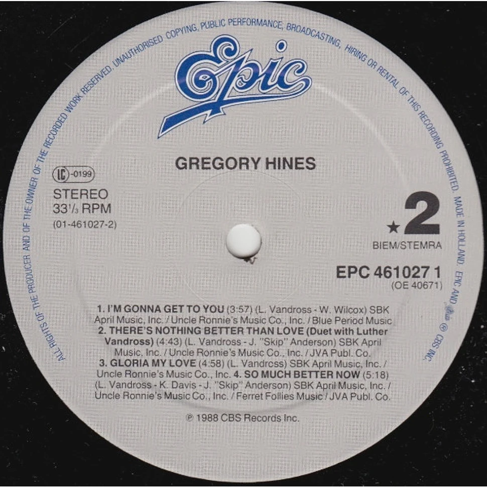 Gregory Hines - Gregory Hines