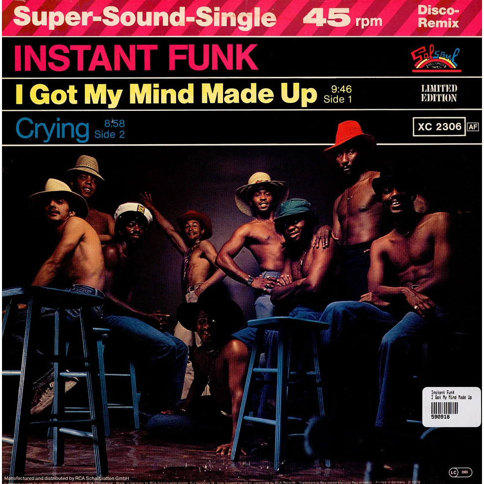 Instant Funk - I Got My Mind Made Up