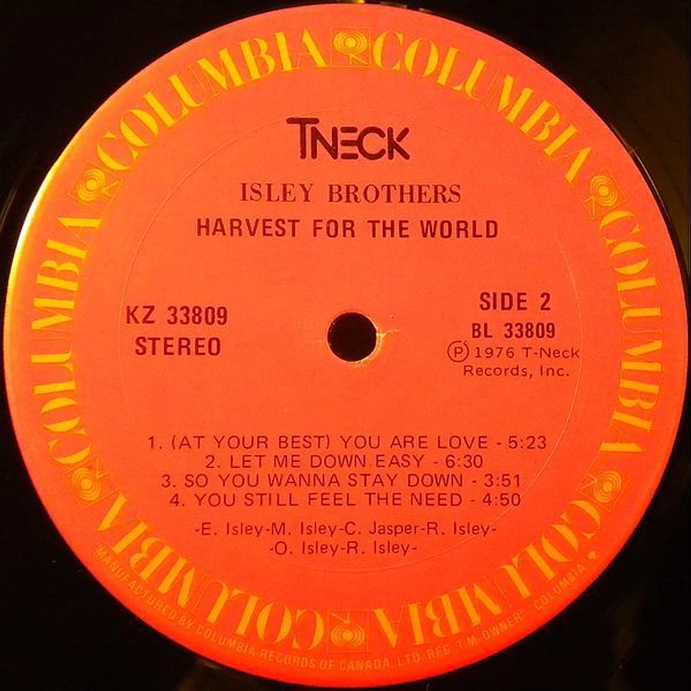 The Isley Brothers - Harvest For The World