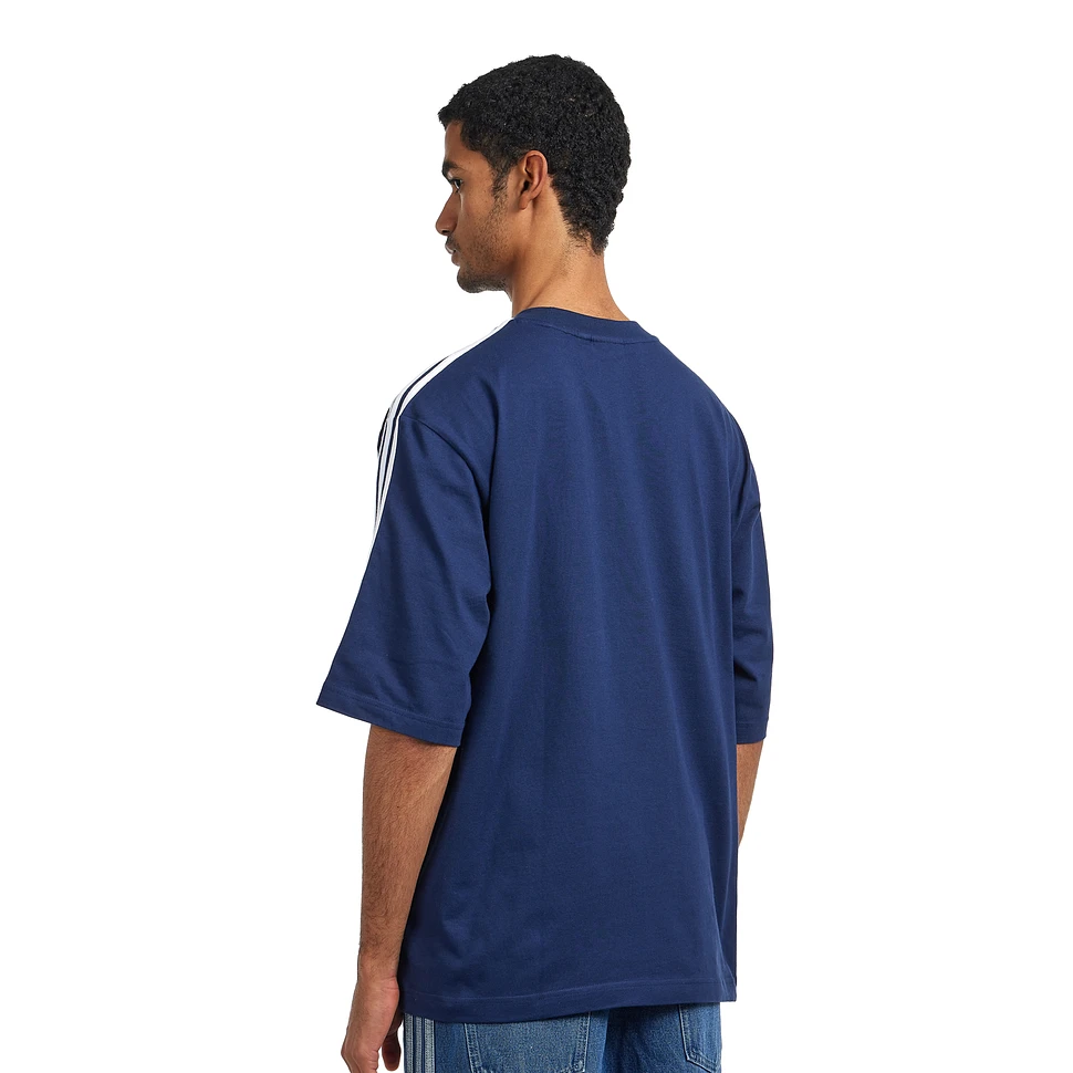 Tシャツ・カットソー adidas Oversized Tee Night Indigo JP1059 Adicolor_Oversized_Tee_Blue_JP