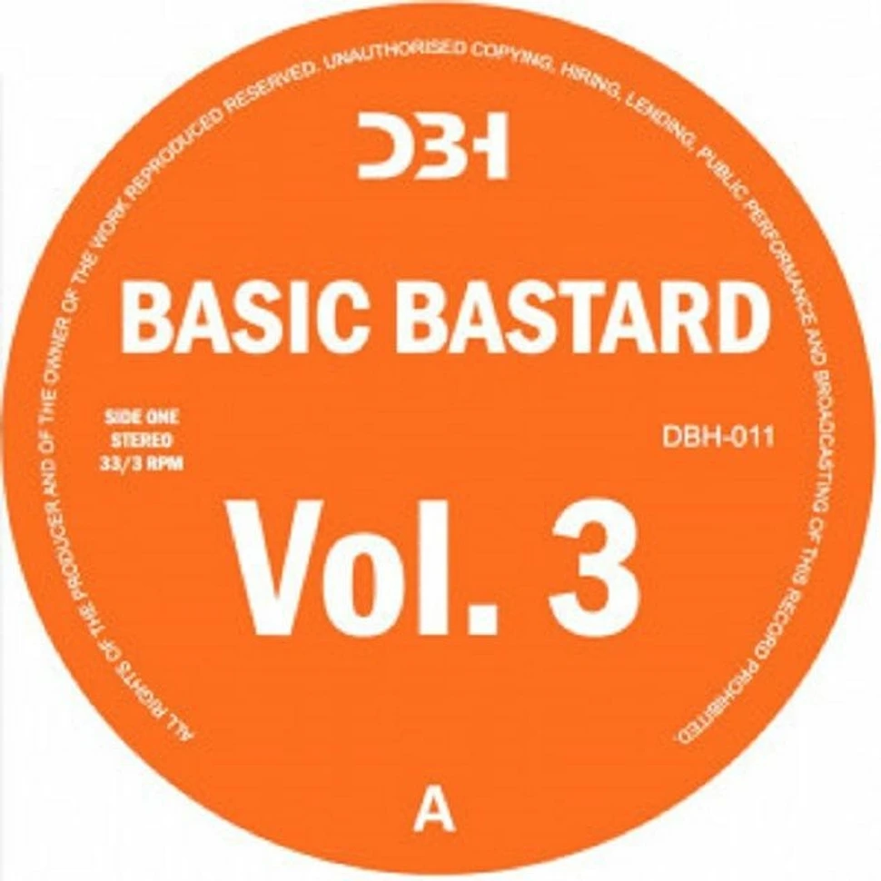 Basic Bastard - Basic Bastard Volume 3