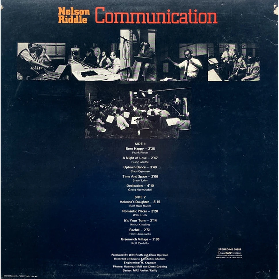 Nelson Riddle - Communication