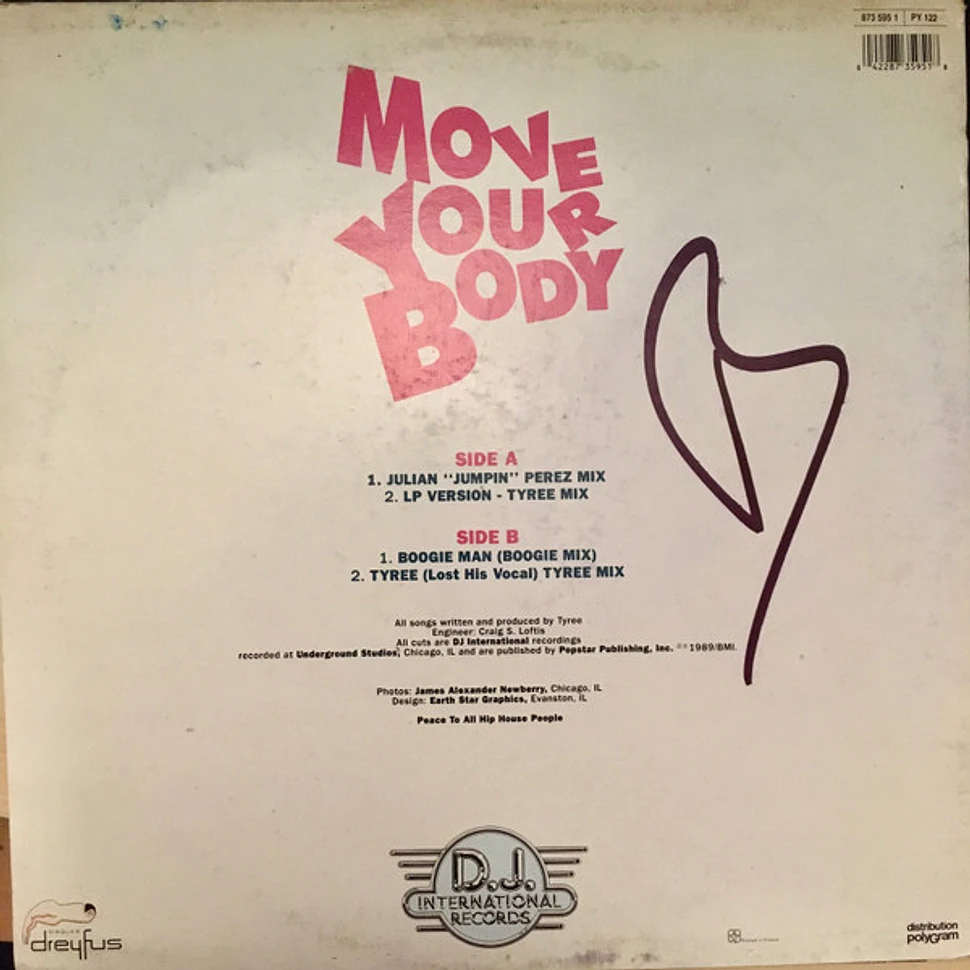 Tyree Cooper Featuring J.M.D. - Move Your Body