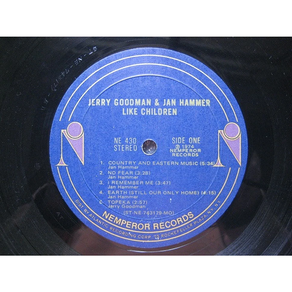 Jerry Goodman & Jan Hammer - Like Children