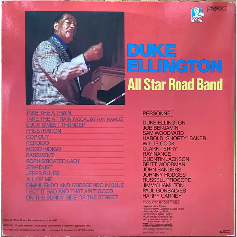 Duke Ellington - All Star Road Band