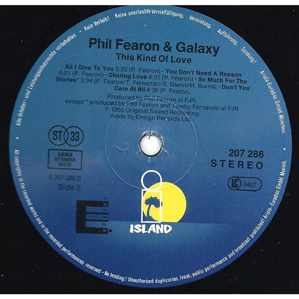 Phil Fearon & Galaxy - This Kind Of Love