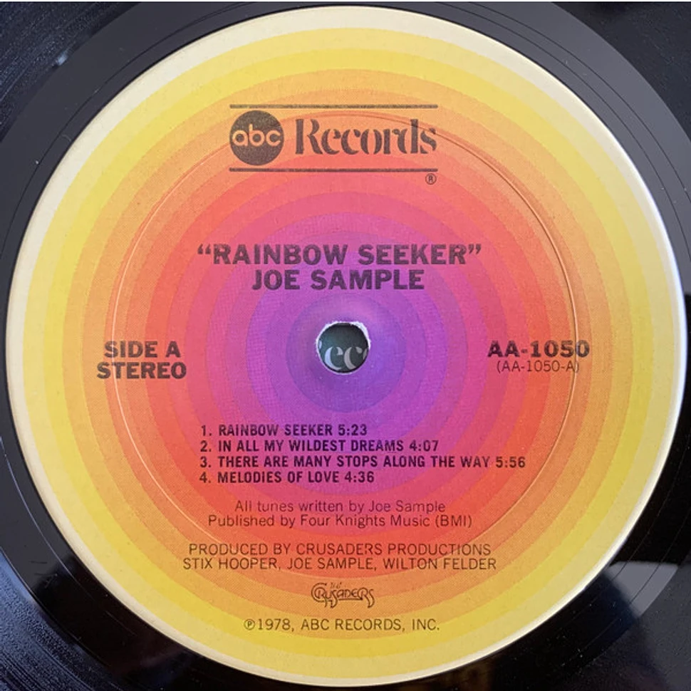 Joe Sample - Rainbow Seeker