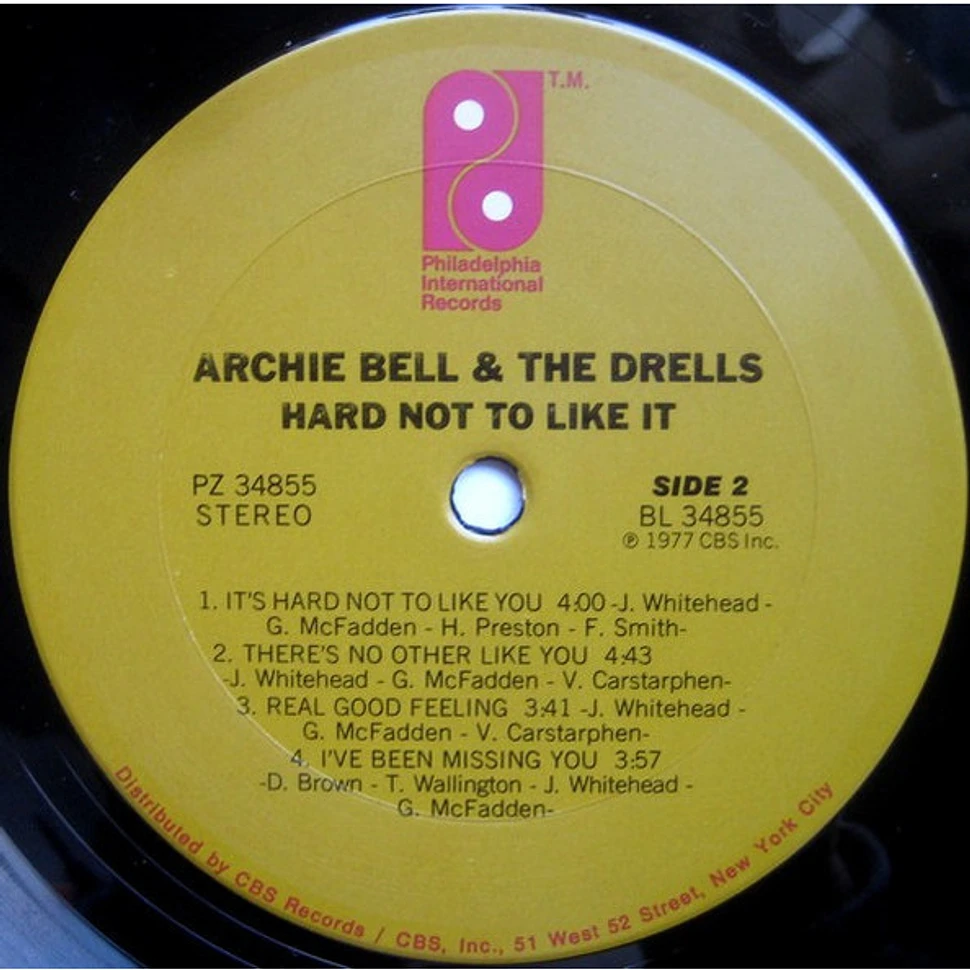 Archie Bell & The Drells - Hard Not To Like It