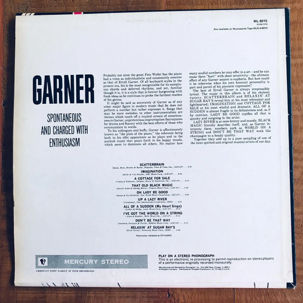 Erroll Garner - Best Of Garner